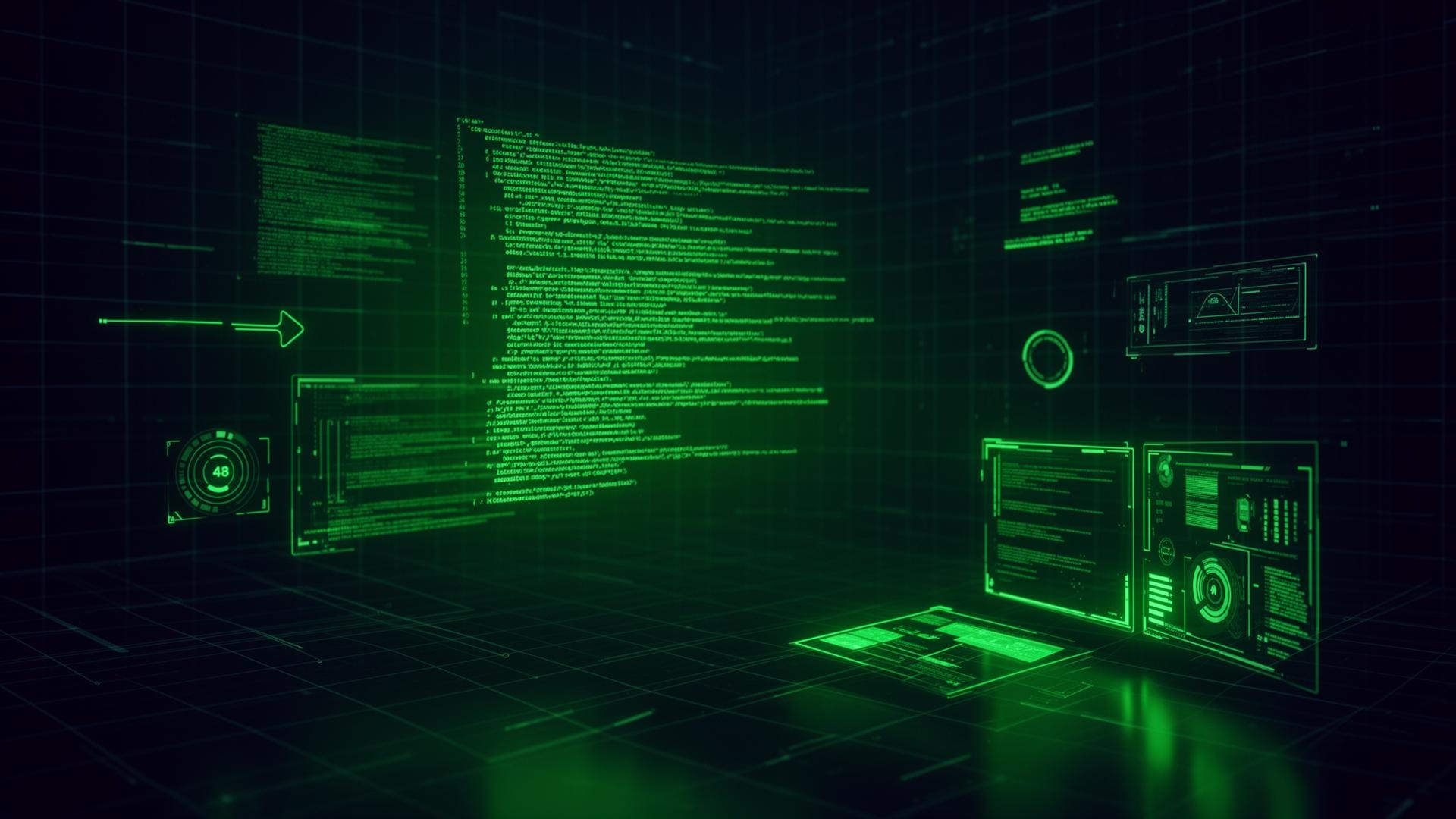 Digital agency tech background